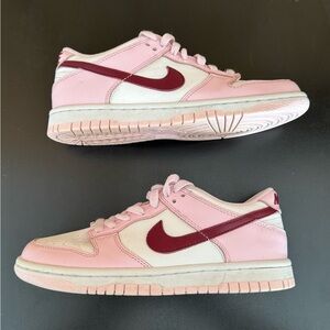 Nike Dunk Low “Pink Foam” GS – Size 4Y